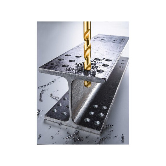 Jeu De Forets Hélicoïdaux Titane Hss, 13 Pcs. Kwb