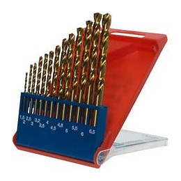 Jeu De Forets Hélicoïdaux Titane Hss, 13 Pcs. Kwb