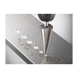 Fraise Étagée Hss 4-20mm Sb Kwb