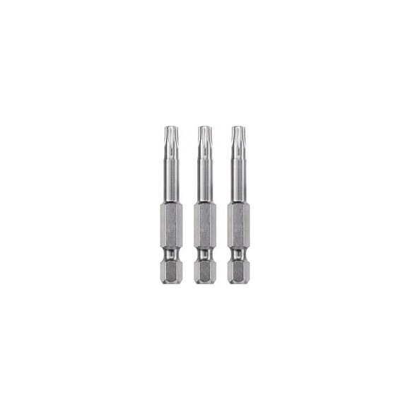 3 Embouts Industrial Steel, 50mm  Torx T40 Sb  Kwb