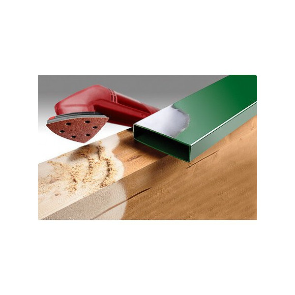 Pack 20 Abrasifs Triangulaires 6 Agu 96x96x96 Gr 60 Système Velcro (emballage Film) Kwb