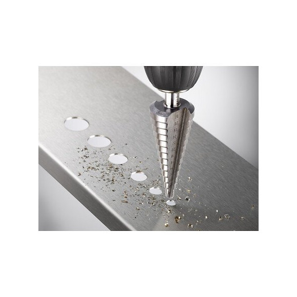 Fraise Étagée Hss 4-20mm Sb Kwb