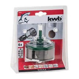 Scie Trépan À Couronnes Multiples, 6 Pièces Kwb