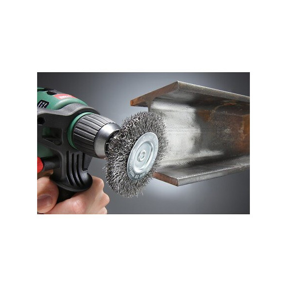 Brosse Plate, Double Épaisseur, Fil D'acier Hss Ondulé Boite Ls Kwb