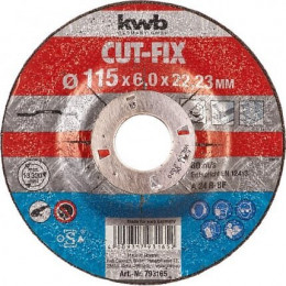 Cut-fix Disque À Ébarber, Pour Le Métal 115x6x22 Mm Kwb