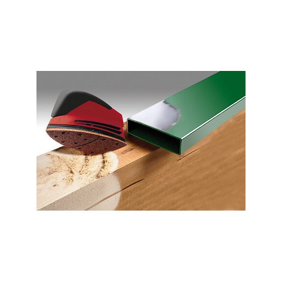 Patins Abrasifs Triangulaires Quick-stick, Bois & Métal, Corindon Affiné, 100 X 62, 93 Mm Kwb