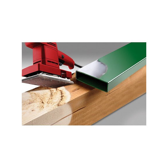 10 Patins Abrasifs, Bois & Métal, Gr 120 93 X 230 Mm Perforés Type B Kwb