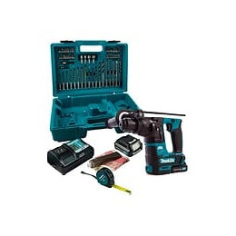 Perforateur Makita Hr166dsae1 (2 X 2,0 Ah Dc10sa Coffret 64 Accessoires)
