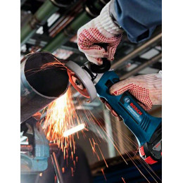 Meuleuse Bosch Gws 18-125 V-li (2 X 4,0 Ah Al1860cv L-boxx 136)