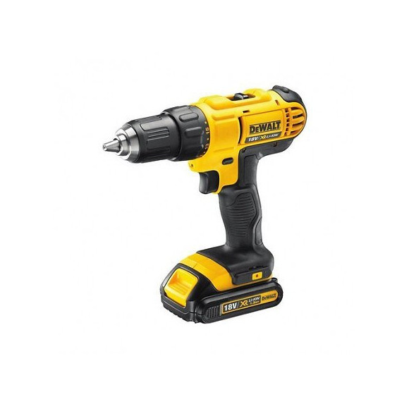 Perceuse Visseuse Sans Fil Xr 18v ​ (2 Bat.1,3ah) Et Étui Dewalt