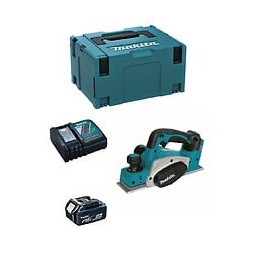 Rabot Makita Dkp180rtj1 (1 X 5,0 Ah Dc18rc Makpac 3)