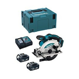 Scie Circulaire Makita Dss610rtj (2 X 5,0 Ah Dc18rc Makpac 3)