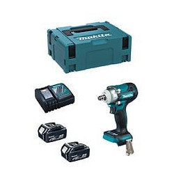 Clé À Chocs Makita Dtw300rtj (2 X 5,0 Ah Dc18rc Makpac 2)