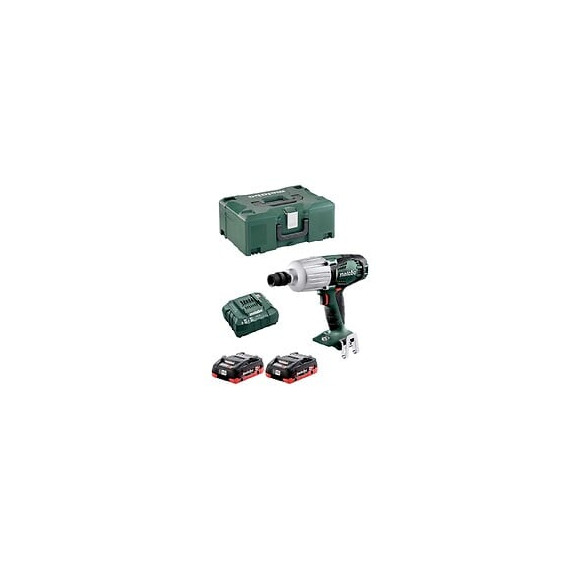 Visseuse À Chocs Metabo Ssw 18 Ltx 600 (2 X 4,0 Ah Lihd Asc55 Metaloc)