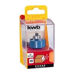 Fraise À Feuillure Au Carbure, Avec Guide Sur Roulement 31,7x8mm Kwb