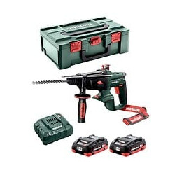 Marteau Perforateur Metabo Kha 18 Ltx (2 X 4,0 Ah Lihd Asc55 Metabox 165 L)