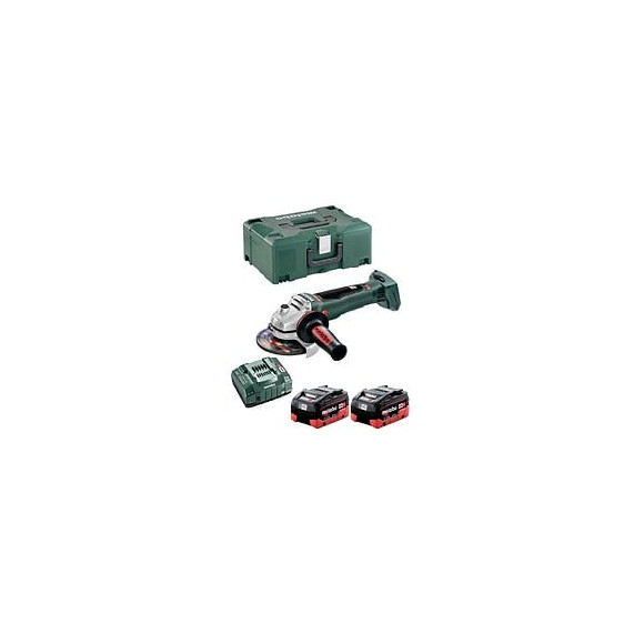 Meuleuse D'angle Metabo Wb 18 Ltx Bl 125 Quick (2 X 5,5 Ah Lihd Asc145 Metaloc)
