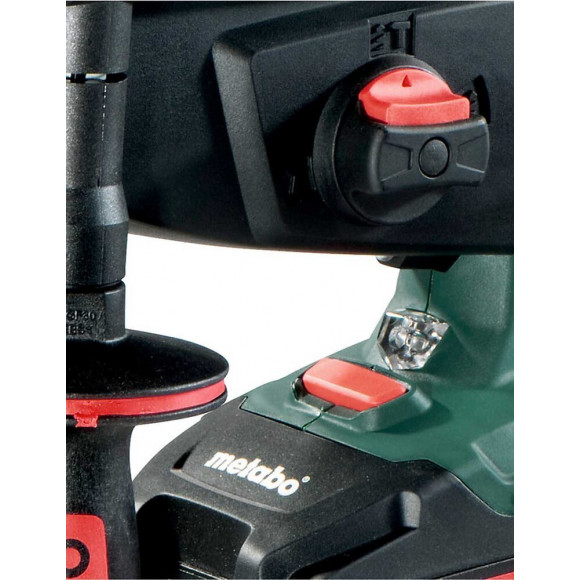 Marteau Perforateur Metabo Kha 18 Ltx (2 X 4,0 Ah Lihd Asc55 Metabox 165 L)