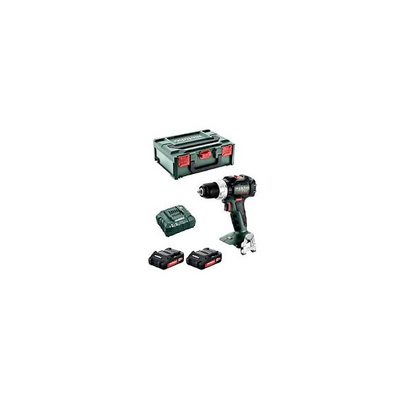 Perceuse-visseuse Metabo Bs 18 Lt Bl (2 X 2,0 Ah Asc55 Metabox 145)