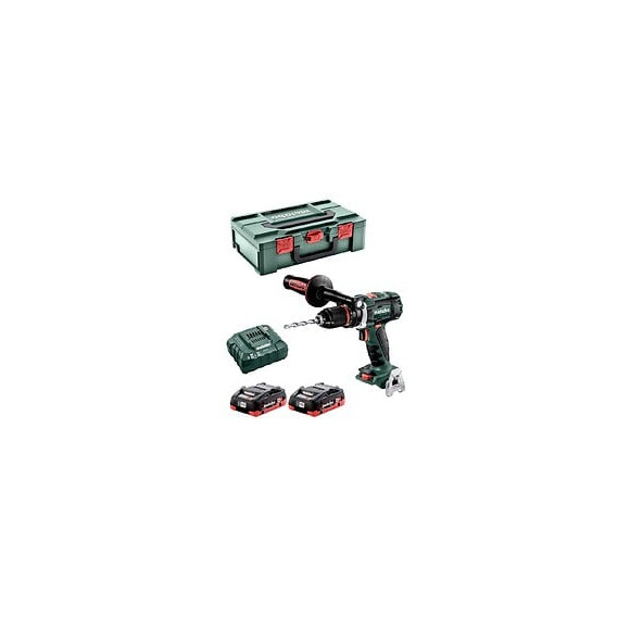 Perceuse-visseuse Metabo Bs 18 Ltx Bl I (2 X 4,0 Ah Lihd Asc55 Metabox 145 L)