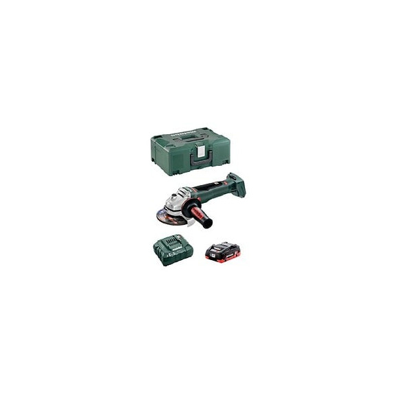 Meuleuse D'angle Metabo Wb 18 Ltx Bl 125 Quick (1 X 4,0 Ah Lihd Asc55 Metaloc)
