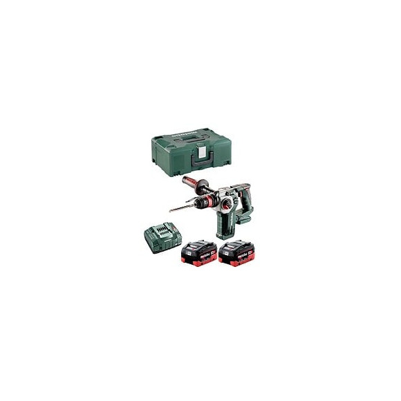 Marteau Perforateur Metabo Kha 18 Ltx Bl 24 Quick (2 X 5,5 Ah Lihd Asc145 Metaloc Mandrin Accessoires)