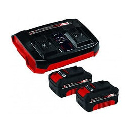Starter Kit Pxc 2x 4.0ah + Chargeur Double Einhell