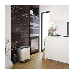 Poubelle À Pédale 25 L - Tendance Métallisée Tatay