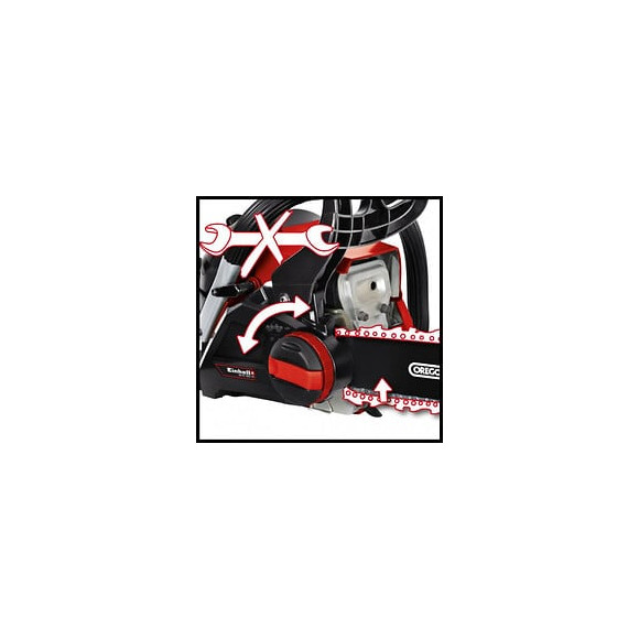 Scie À Chaîne À Essence Gc-pc 1435 I Tc Set Einhell