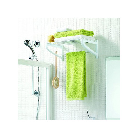 Porte-serviettes Mural Blanc Tatay