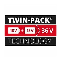 Batterie  18v Pxc -twinpack 2,5 Ah Einhell