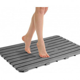 Plateforme De Bain 50x80cm Gris (avec 28 Patins En Caoutchouc) Tatay