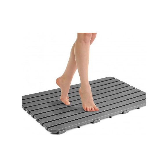 Plateforme De Bain 50x80cm Gris (avec 28 Patins En Caoutchouc) Tatay