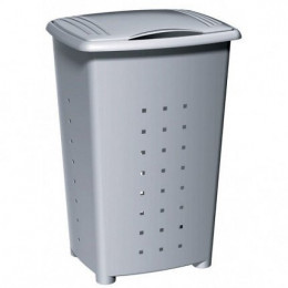 Coffre A Linge 65 L. Millenium Gris (42x35,5x64cm) Tatay
