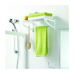 Porte-serviettes Mural Blanc Tatay