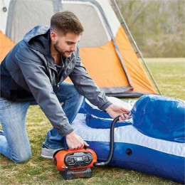 Compresseur D'air Ac / Dc Pour 230v / 12v / 18v Black&decker