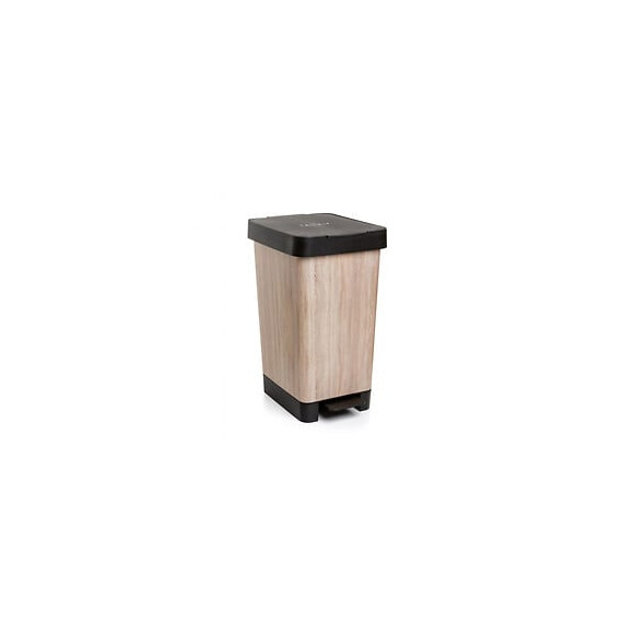 Poubelle À Pédale Smart Deco Wood 25l