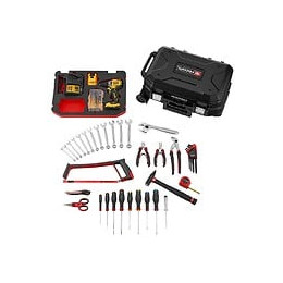 Set De 68 Pièces Facom Bv.r30cmd1ib (perceuse-visseuse Dcd701d2 Coffret À Roulettes)
