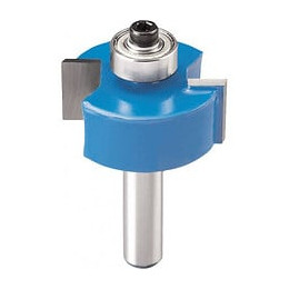 Fraise À Feuillure Au Carbure, Avec Guide Sur Roulement 31,7x8mm Kwb