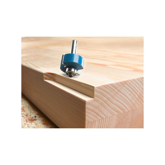 Fraise À Feuillure Au Carbure, Avec Guide Sur Roulement 31,7x8mm Kwb