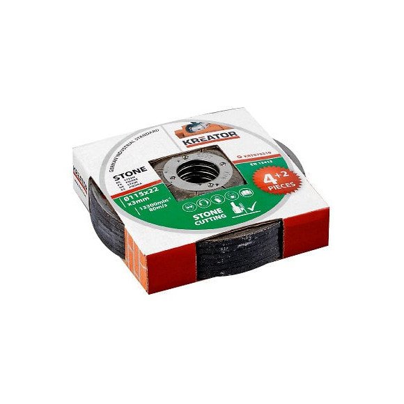 Disques À Tronçonner - Pierre - Ø 115 X 2,5 Mm - 6 Pièces