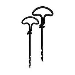 2 Vrilles Forgées Ø 2 - 3 Mm