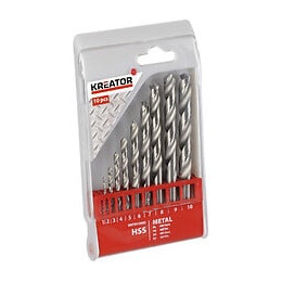 Coffret De 10 Forets À Métaux Hss