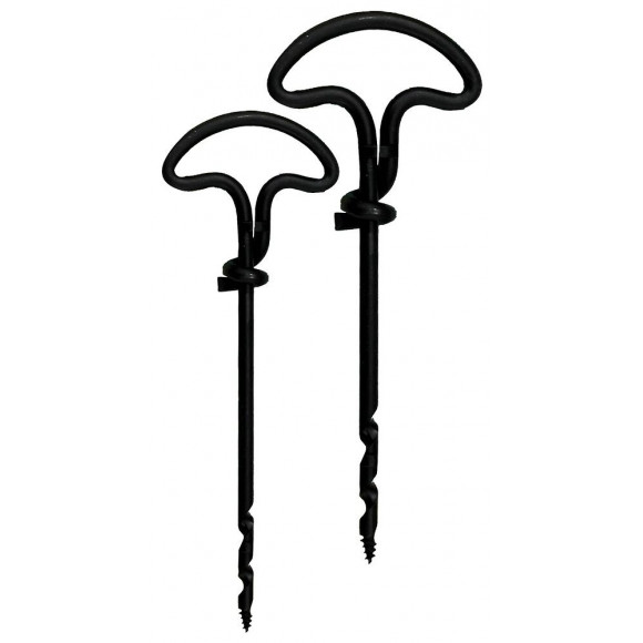 2 Vrilles Forgées Ø 2 - 3 Mm