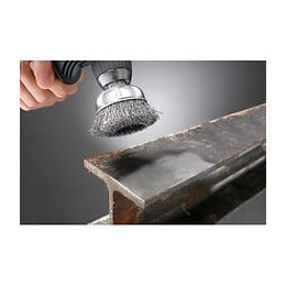 Brosse Boisseau, Fil D'acier Hss Ondulé Boite Ls Kwb