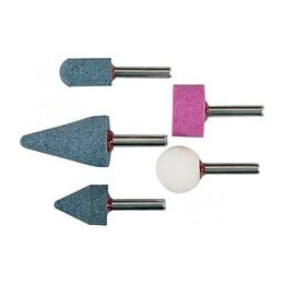 Jeu De Meules Sur Tige Céramiques, 5 Pièces