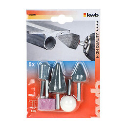 Jeu De Meules Sur Tige Céramiques, 5 Pièces