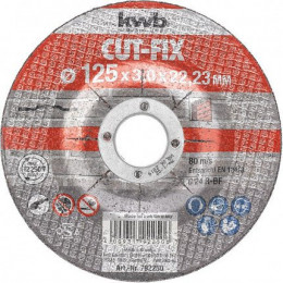 Cut-fix Disque À Tronçonner, Pour La Pierre 125x3x22mm Kwb