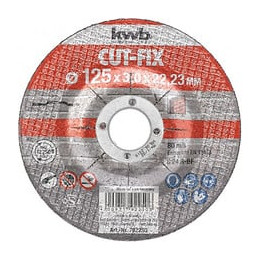 Cut-fix Disque À Tronçonner, Pour La Pierre 125x3x22mm Kwb