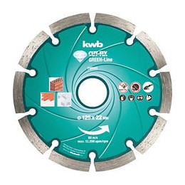 Cut-fix Disque À Tronçonner Diamant Green-line 125x22mm Sb Kwb